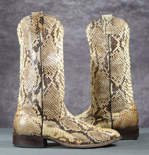 Vintage Nocona Full Python Cowboy Boots
Size: Men’s 8.5 E (Wide)