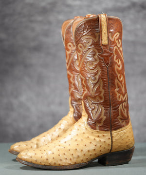 Lucchese • Full Quill Ostrich • Men’s 10.5 D