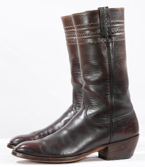 1970s Lucchese Classic Roper • Men’s 8 D