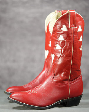 1990s Justin • Heart Inlay • Women’s 7 M