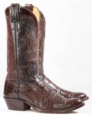 Justin • Alligator Belly • Men’s 8 D