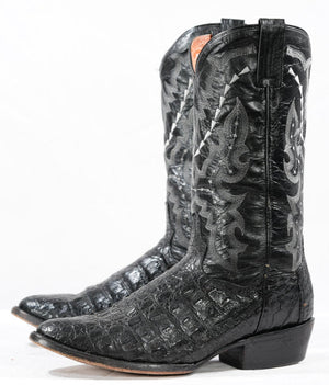 Vintage • Dan Post • Black Caiman • Men’s 10 D
