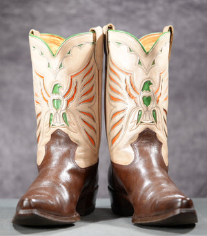 1960s Sears & Roebuck Thunderbird Cowboy Boots
Size: Men’s 12 D