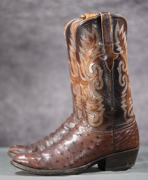 Lucchese • Full Quill Ostrich • Classic Western • Men’s 10.5 B