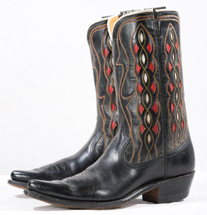 1960s Acme Braided Inlay • Women’s 7.5 M