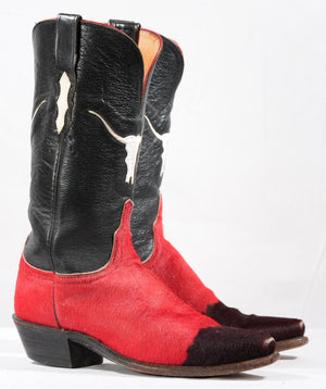 Vintage Lucchese 1883 Pony Hair Longhorn Cowgirl Boots
Size: Women’s 8 B