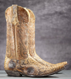 Old Gringo Python Cowboy Boots
Size: Men’s 11.5 D