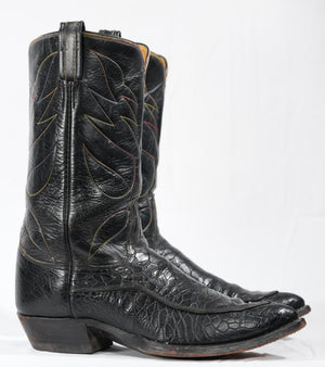 Pre-Ban • Tony Lama • Sea Turtle + Rainbow Stitch • Men’s 10.5 D