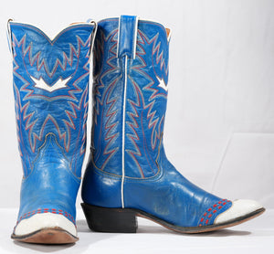 1960’s • Justin Cowboy Western Rockabilly Boots • Women’s Size 5.5 M