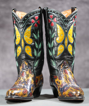 Cuadra Butterfly Inlay Python Cowgirl Boots
Size: Women’s 5.5 M