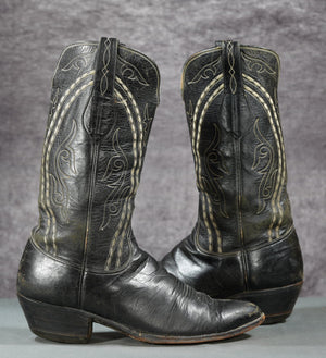 Vintage Lucchese San Antonio Cowboy Boots
Size: Men’s 11.5 D