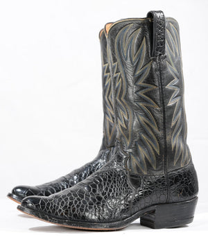 Justin White Label Pre-Ban Sea Turtle Cowboy Boots
Size: Men’s 11 D