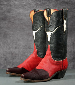 Vintage Lucchese 1883 Pony Hair Longhorn Cowgirl Boots
Size: Women’s 8 B