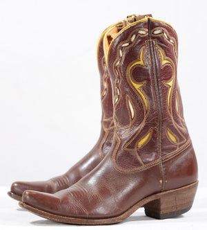 Early 1960s • Western Pee-Wee Boots • Women’s 6.5 A