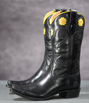 Modern Ranch Road Rosette Inlay • Women’s 6.5 B