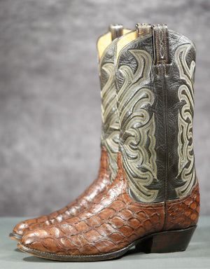 Vintage Tony Lama El Rey Pre-Ban Anteater Cowboy Boots — Men’s 10 D