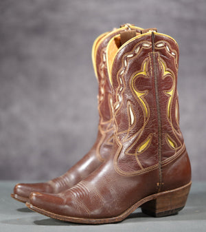 Early 1960s • Western Pee-Wee Boots • Women’s 6.5 A