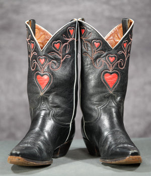 1990s • Justin Heart Inlay • Women’s 7 B