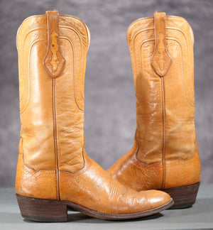 Vintage T.O. Stanley • Smooth Ostrich • Men’s 9.5 D