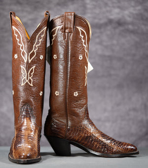 Nocona • Butterfly Snakeskin • Women’s 6 B