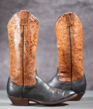 Vintage 1980s Panhandle Slim Cowboy Boots • Women’s 5.5 B