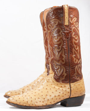 Lucchese • Full Quill Ostrich • Men’s 10.5 D