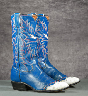 1960’s • Justin Cowboy Western Rockabilly Boots • Women’s Size 5.5 M
