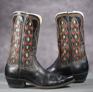 1960s Acme Braided Inlay • Women’s 7.5 M