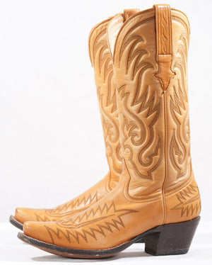 Vintage Heritage Honey Tan Western Boots • Women’s 7.5 M
