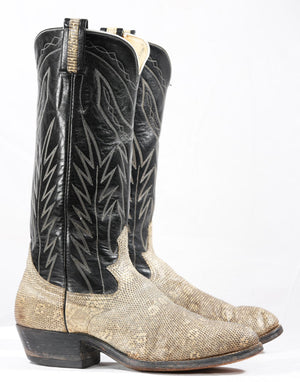 Vintage • James Leddy • Custom Ringtail Lizard “Don” • Men’s 9 D