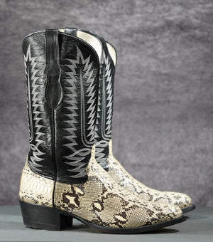 Vintage Cowtown Python Cowboy Boots
Size: Men’s 11 EE (Wide)