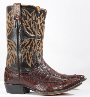 Pre-Ban • Justin White Label • Sea Turtle • Men’s 10 EE