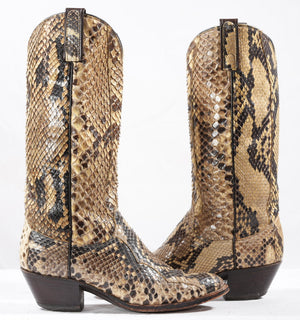 Vintage • Dan Post • Full Python • Women’s 6.5 C